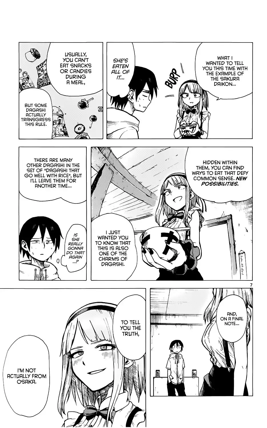 Dagashi Kashi Chapter 21 8